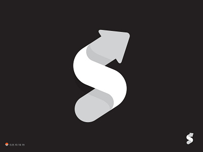 S Arrow design identity illustration letter letterform logo logotype mark monogram s symbol type