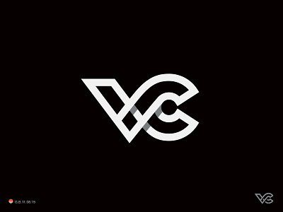 VC 2 c george bokhua logo mark milash monogram symbol v