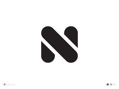 N identity logo mark monogram symbol zn