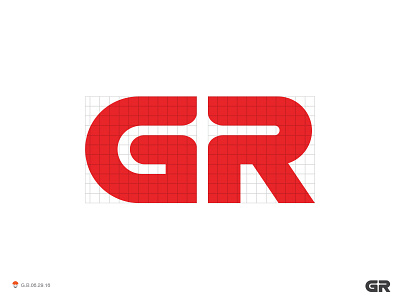 Gr Monogram* identity letter logo mark monogram symbol