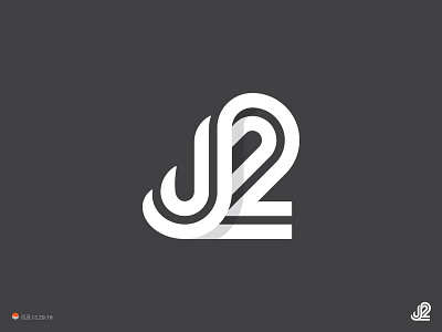 J2 identity logo mark monogram symbol