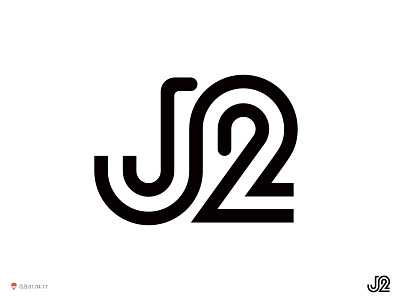 J2.1 identity logo mark symbol