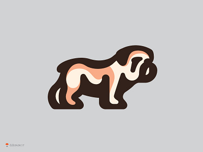 bulldog identity logo logotype mark symbol