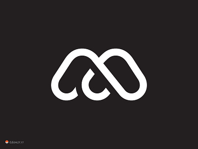 m identity logo logotype mark symbol