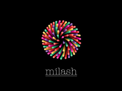 Milash In Color Dribble branding graphic design illustration logo