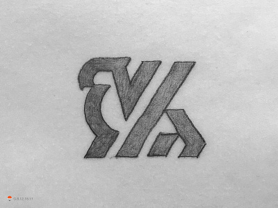 Griffin icon identity logo mark sketch symbol typography