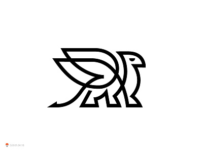 Griff identity logo mark symbol typography