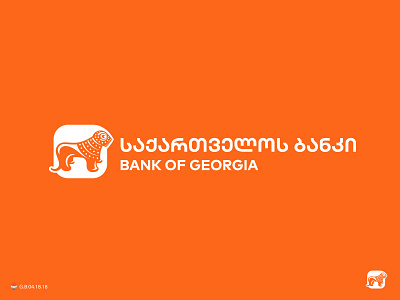 Bank of Georgia experiment icon identity logo mark sketch symbol typography