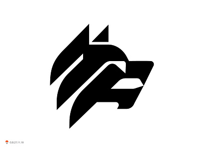 Wolf logo symbol