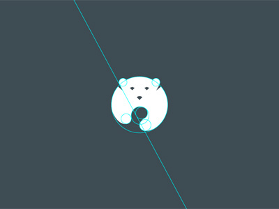 Bear2 bear logo mark