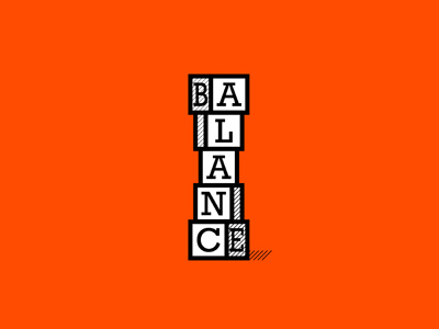 Balance 01 by George Bokhua on Dribbble
