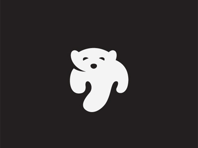 Polar Cub bear bokhua cub george logo mark milash symbol