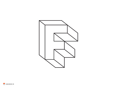 f frame branding identity letter logo symbol