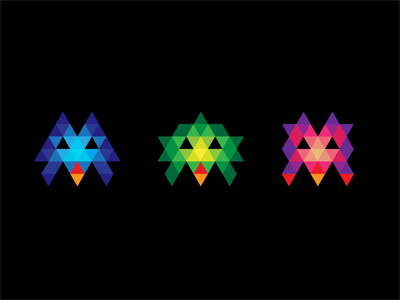 Triangle Invaders bokhua george invadores logo mark milash symbol