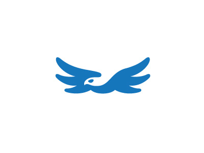 Eagle2 eagle george bokhua logo mark milash negative space symbol