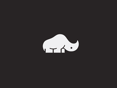 Rhino logo mark rhino symbol
