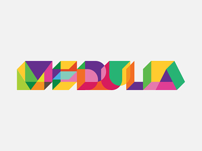medulla brand design game identity logo puzzle