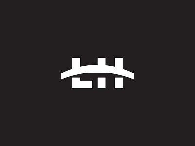 LH Monogram identity letters logo mark milash monogram type