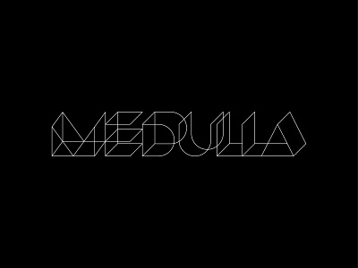 medulla branding identity logo mark symbol typography