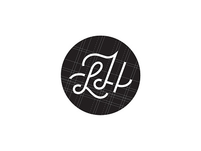 LH brand branding identity letters logo mark milash monogram type