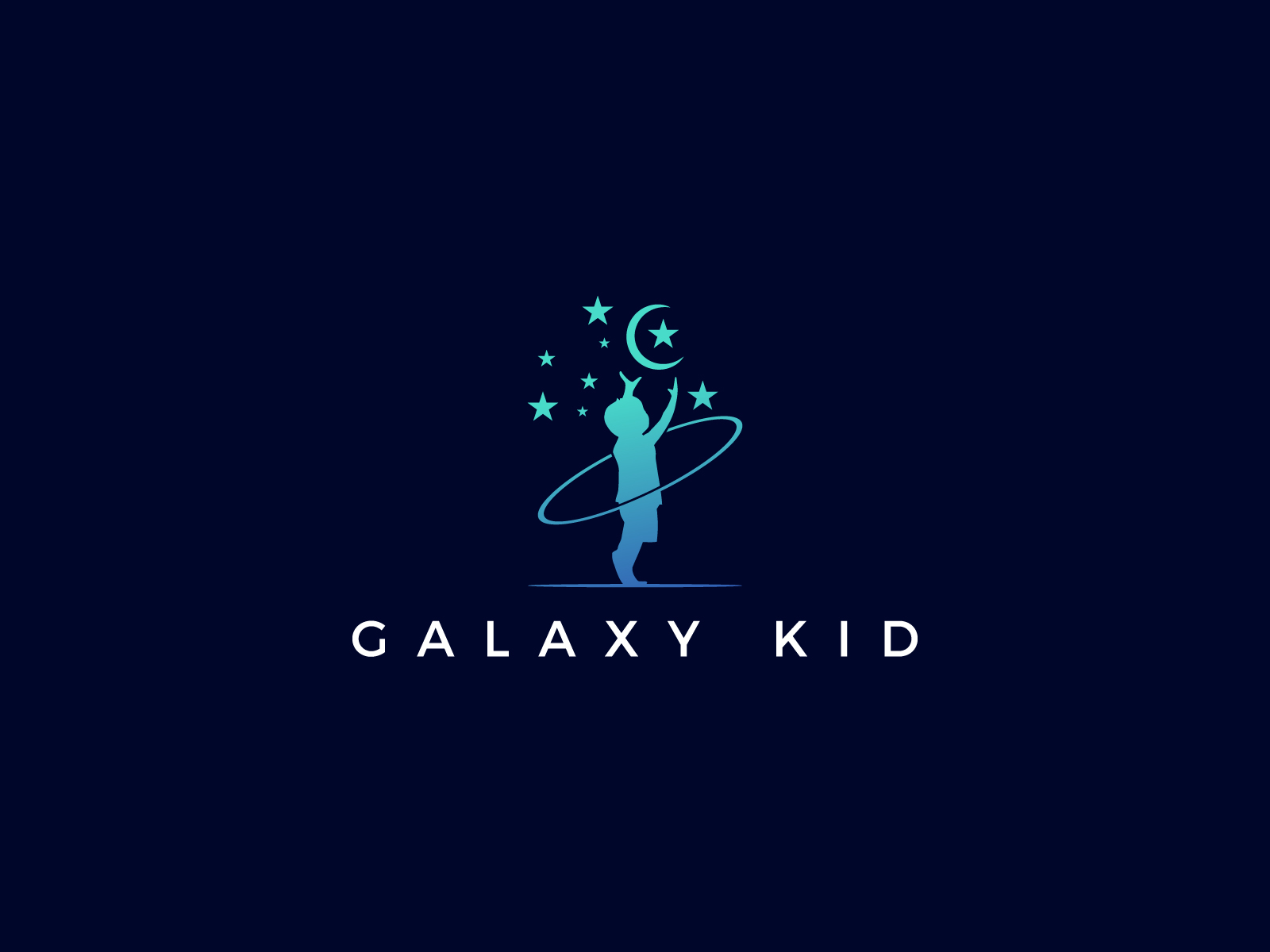 Design a minimalist galaxy logo for a clothing brand on Craiyon