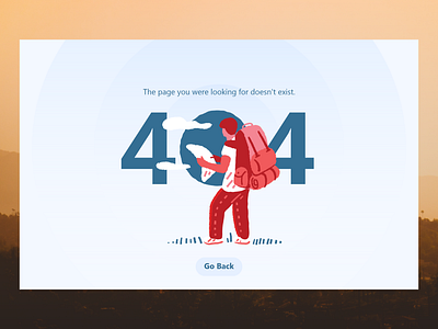 404 Error page