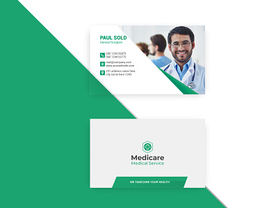 Medical Business Card Template medical