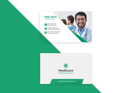 Medical Business Card Template