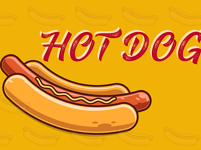 hot dog design hotdogs illustrator vector vector illustration