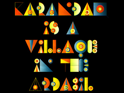 Karandaq design poster type wikipedia wikitype
