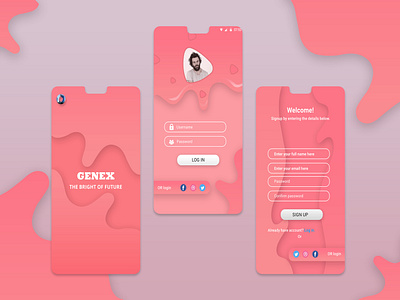 App form android app design app designers australia color login login box login design login form login page mobile signup signup form signup page ui uidesign uiux