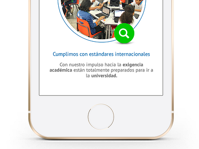 School Website | UI children interface iphone mobile responsive school ui ux
