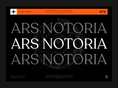 ARS NOTORIA art direction digital designer sans serif type type pairing typography