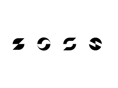 ssss branding design lettermark logo logos s