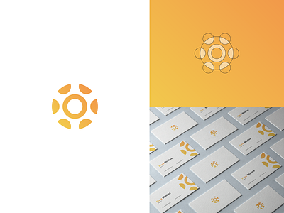 Flare Studios branding design illustrator logo logo design sun sun logo vector