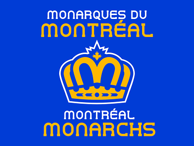Montréal Monarchs logo sportsbranding