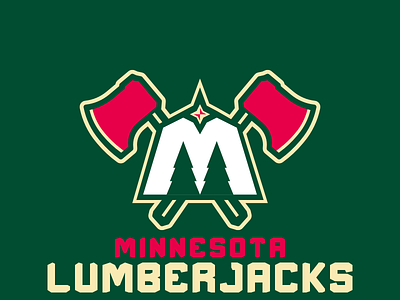 Minnesota Lumberjacks logo sportsbranding
