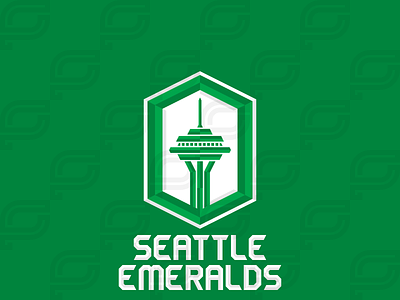 Seattle Emeralds branding design iaafproject logo sportsbranding