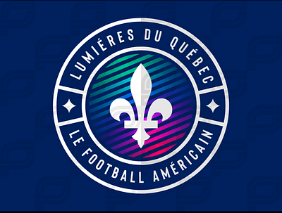 Québec Lumiéres branding design iaafproject logo sportsbranding