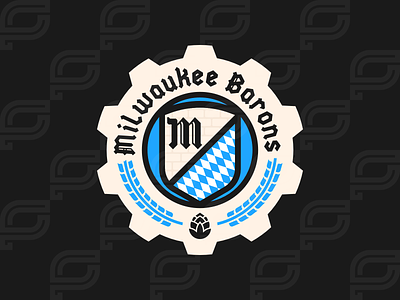 Milwaukee Barons branding design iaafproject logo sportsbranding