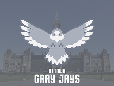 Ottawa Gray Jays branding design graphic design logo nafaproject ottawa sports sports logo sportsbranding