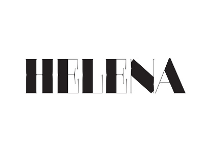 Helena calligraphy lettering logo logotype print sketch type typography vector