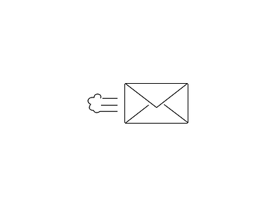 emailSent app icon minimal vector web