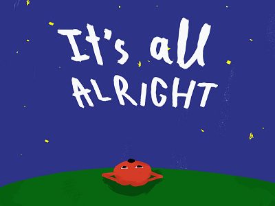 It's All Alright cartoon character comic motivation