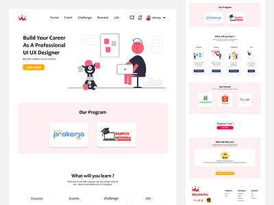 MasterKu Landing Page