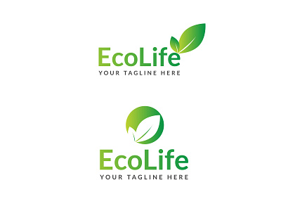 Eco Life Logo branding design eco ecofriendly icon illustration logo logodesign mockup ui ux vector