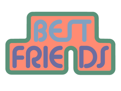 Best Friends. Paper Towels. design illustration typography