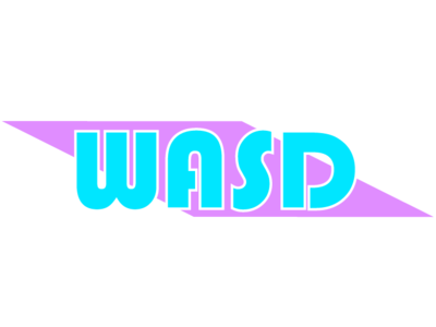 WASD Apparel branding design illustration