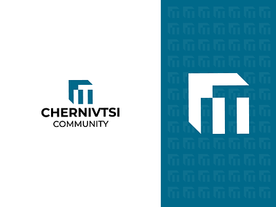Logo for the Chernivtsi IT community branding color design ivano frankivsk logo ui ukraine