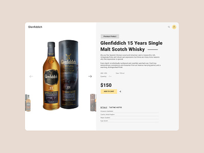 Glenfiddich - product card